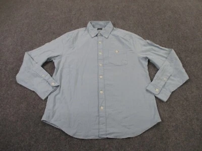 Todd Snyder Shirt Mens L Blue Dress Lightweight Preppy Business Classic Casual - Imagem 1 de 4
