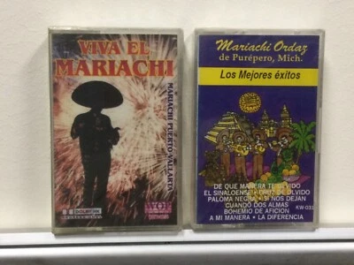Mariachi Puerto Vallarta Viva El Mariachi/Mariachi Ordaz Los Mejores Exitos lot - Image 1 of 4