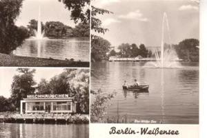 Postkarte : BERLIN - WEISSENSEE , Am Weißen See ; ca.1974 - Bild 1 von 1