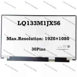 LQ133M1JX56 1920×1080 30Pins Non-Touch 13.3" New FHD LCD Screen LED Panel - Picture 1 of 2