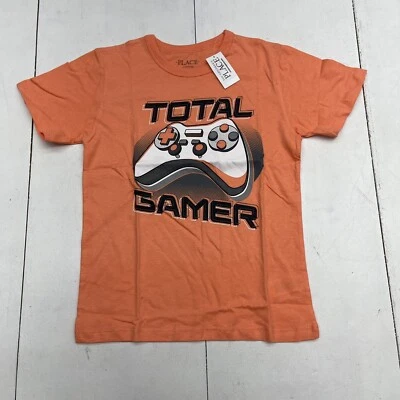 The Children’s Place Total Gamer Graphic Short Sleeve Youth Boys Small New - Image 1 of 4