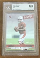 2019 Panini Prestige Xtra Points Kyler Murray #1 RED Parallel RC ROOKIE /399 BGS