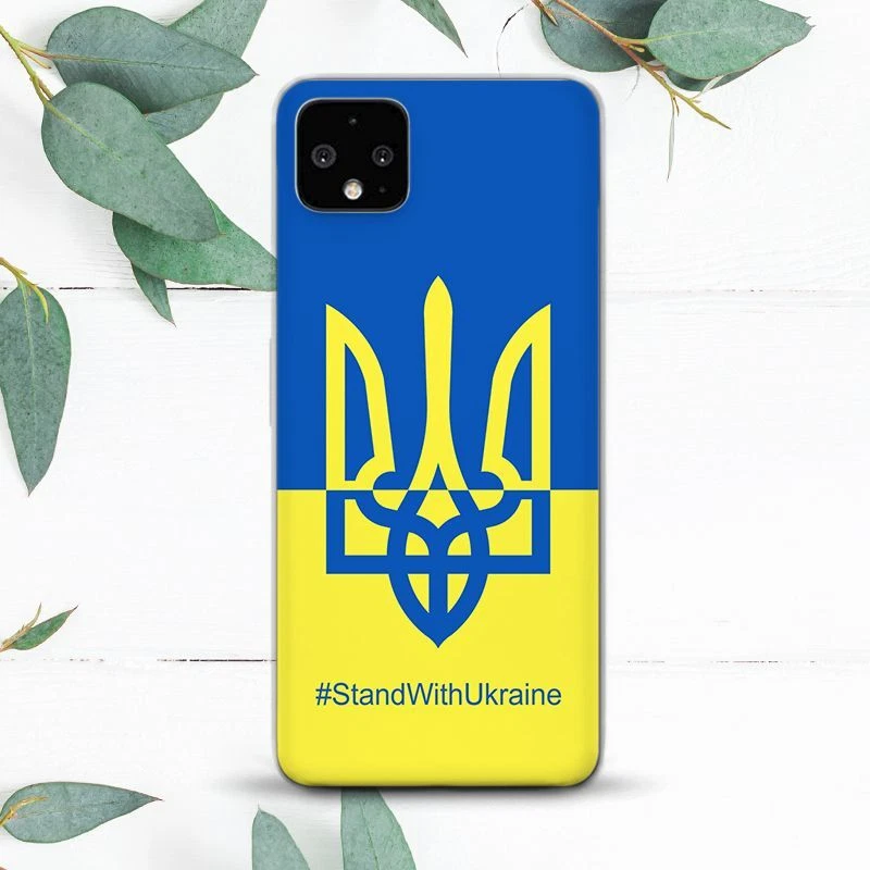Stand With Ukraine Emblem Freedom Peace Case For Google Pixel 2 3 4 5 6 7 8 XL - Image 1 of 1