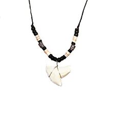 Welcome to the Islands Hemp Cord Necklace Resin Tiger Shark Tooth