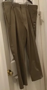 Van Heusen Flex Straight Fit Stretch Dress Pants 42x30 Brown NWT - Picture 1 of 11
