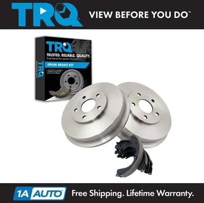 Juego de tambor y zapata de freno trasero TRQ para Subaru Forester Impreza Legacy Foto 1 de 4