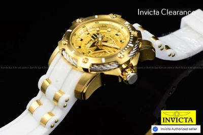 Reloj EXTREME RARO INVICTA Mujer DC COMICS Mujer Maravilla Tono Oro Amarillo Blanco Foto 1 de 4