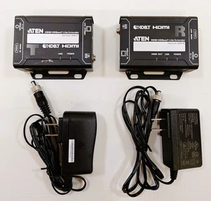 Aten VE811 HDMI HDBaseT Extender Kit (4K@100m) (HDBaseT Class A) - Complete Kit - Picture 1 of 2
