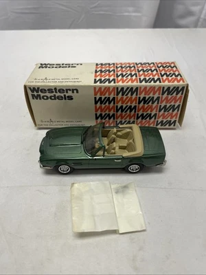 Western 1/43 Scale WP109Z 1983 Aston Martin Volante Convertible Met Green, New! - Image 1 of 4