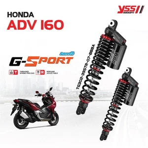 YSS Rear Gas Shock Suspension 395MM Adjustable G-SPORT Honda ADV 160 ADV160 2024 - Picture 1 of 2