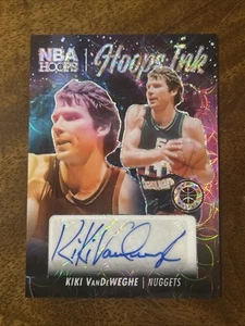 2023 NBA Hoops Premium Stock Kiki VanDeWeghe Auto Nebula Prizm True 1/1 Nuggets - Picture 1 of 2