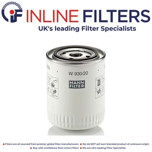 Tamaño del filtro de aceite - 114 x 93/71 x 62 mm 3/4-16 UN - Mann W 930/20 - Imagen 1 de 1