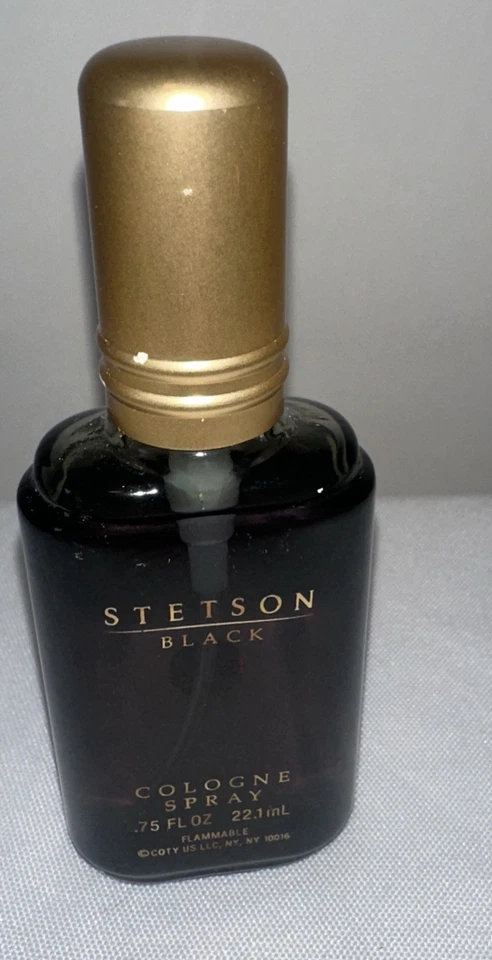 Stetson Black Cologne Splash .75 Fl oz 22.1 Ml Nuevo Foto 1 de 1