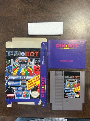 Pinbot Nintendo NES Complete CIB - MINTY!! - Image 1 of 4