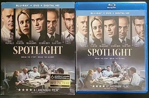Spotlight (Blu-ray, DVD, 2016) With Slipcover Michael Keaton Mark Ruffalo - Picture 1 of 2