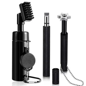 Golf Clean Tool Set, Retractable Golf Club Brush and 2 Golf Club Groove Sharp... - Picture 1 of 7