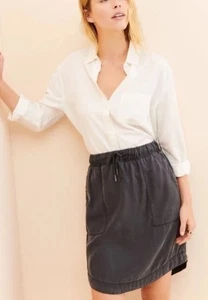 🖤 by Anthropologie 🖤 Damengröße L Klara Utility Minirock schiefergrau gebraucht, in einwandfreiem Zustand - Bild 1 von 6