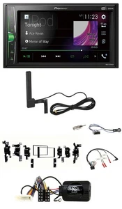 Pioneer MP3 DAB Lenkrad 2DIN Bluetooth Autoradio für Nissan Versa Tiida C11 2008 - Bild 1 von 12