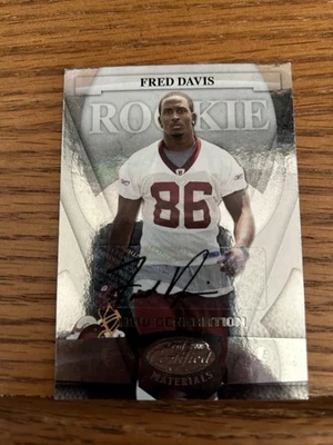 2008 Leaf Certified - Fred Davis #166 New Generation Materials /999 Auto (RC) - Image 1 of 2