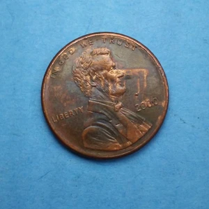 2000-P Lincoln Cent Die Clash Error - Picture 1 of 2