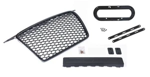 Fits for Audi A3 8P Badgeless Mesh Grill Debadged Front Grill Emblemholder 05-08 - Picture 1 of 7