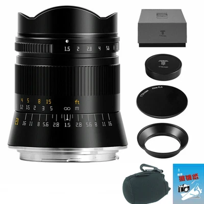 TTArtisan 21mm F1.5 Full Frame Wide Angle Lens For Sony E A9 A7RII A7m3 Camera - Image 1 of 4