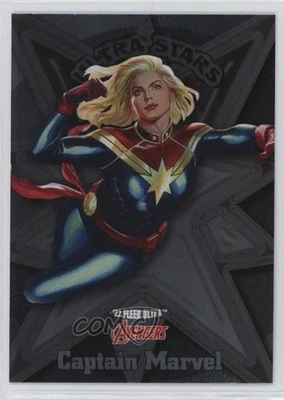 2022 Fleer Ultra Avengers Ultra Stars Captain Marvel #US10 b7b - Image 1 of 3