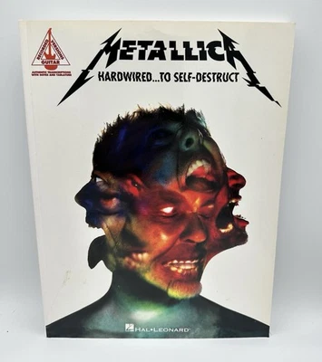 METALLICA GUITAR TAB / TABLATURE / ** BRAND NEW**/ HARDWIRED...TO SELF DESTRUCT - Image 1 of 4