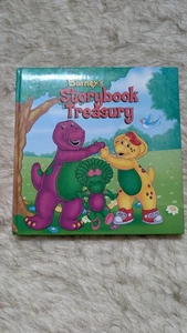 Barney Dinosaur Barney's Storybook Treasury Stephen White 1998 Puffy Hardback - Picture 1 of 4