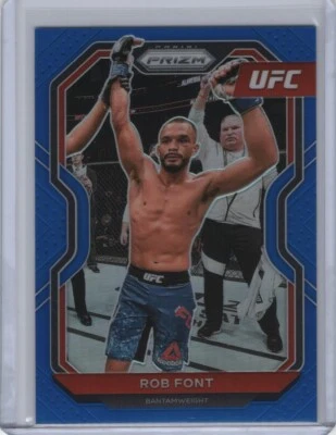 2021 Panini Prizm Blue Prizm #13 Rob Font 91/199 - Image 1 of 2