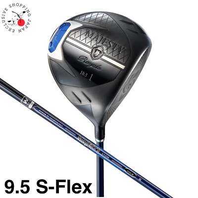 Majesty Royale Driver 1 Wood 9.5° S-Flex LV 550 Graphite Shaft Men Head Cover - Image 1 of 4
