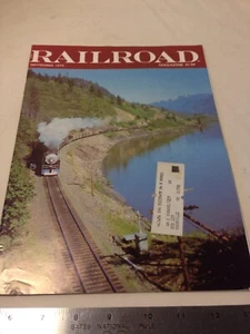 Revista de ferrocarril vintage septiembre de 1975 - Imagen 1 de 4