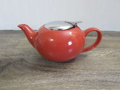 Tetera Difusora 2 Tazas Tetera Cerámica Color Óxido Certificada Internacional Foto 1 de 4