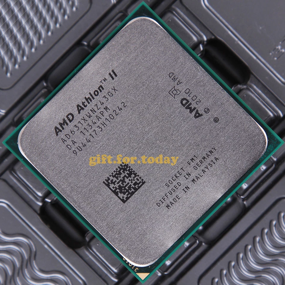 Original AMD Athlon II X4 631 2.6 GHz Quad-Core (AD631XWNZ43GX) Processor CPU - Image 1 of 1