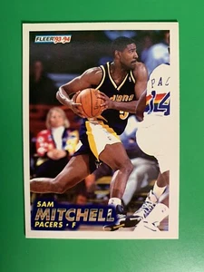 1993-94 Fleer Sam Mitchell #86 Indiana Pacers - Picture 1 of 2
