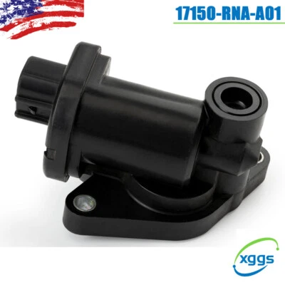 Válvula de control de aire de ralentí para Honda Civic Odyssey Acura MDX TL 3,5 L 17150-RNA-A01 Foto 1 de 4