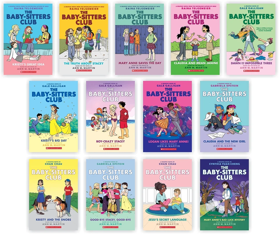 The Baby-Sitters Club Series Graphic Novels Collection Set Books 1-13 (Graphic) - Image 1 of 1