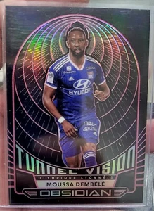 2019-20 Obsidian Tunnel Vision grabado eléctrico púrpura/11 Moussa Dembele novato radiocontrol - Imagen 1 de 2
