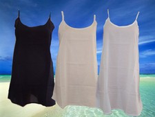 100% Cotton Short Slip. Bias Cut Petticoat. Undergarment. Sizes S, M, L, XL, XXL