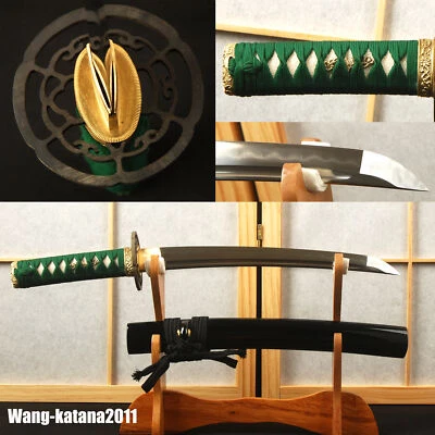 Mini Katana Tanto Japonés Samurai Espada Corta 20"" Arcilla Templada Plegada T10 Nueva Foto 1 de 4