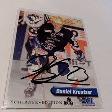 DEL Trading Card EC Kassel Huskies 1998/99 signed Daniel Kreutzer
