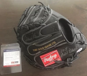 JOHNNY BENCH Autographed CATCHER’s MITT PSA/DNA Certified/COA “10x Gold Glove” - Picture 1 of 6