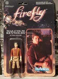 Firefly TV Show Sci Fi Series Malcolm Reynolds ReAction figure Funko Sealed New - Picture 1 of 6