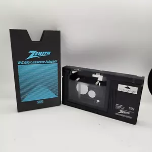Adattatore cassetta VHS Zenith modello VAC616 con custodia testato funzionante - Foto 1 di 3