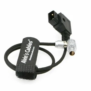 Z CAM E2 Camera Right Angle Power Cable Flexible 90 Degrees 4 Pin to D Tap - Picture 1 of 9