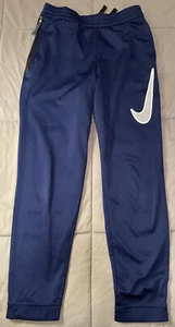 Nike Dri-Fit Boys Youth Blue Activewear Pants Sweats Size XL Running - Picture 1 of 6