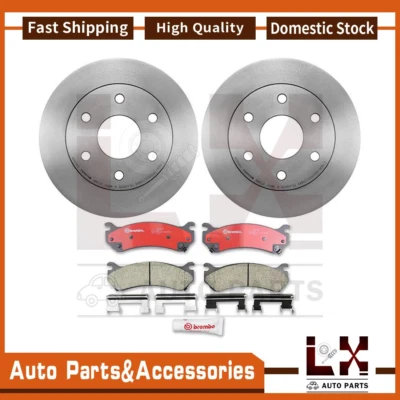 Kit de rotores de freno de cerámica Brembo delanteros para GMC Sierra 1500 1999-2006 Foto 1 de 4