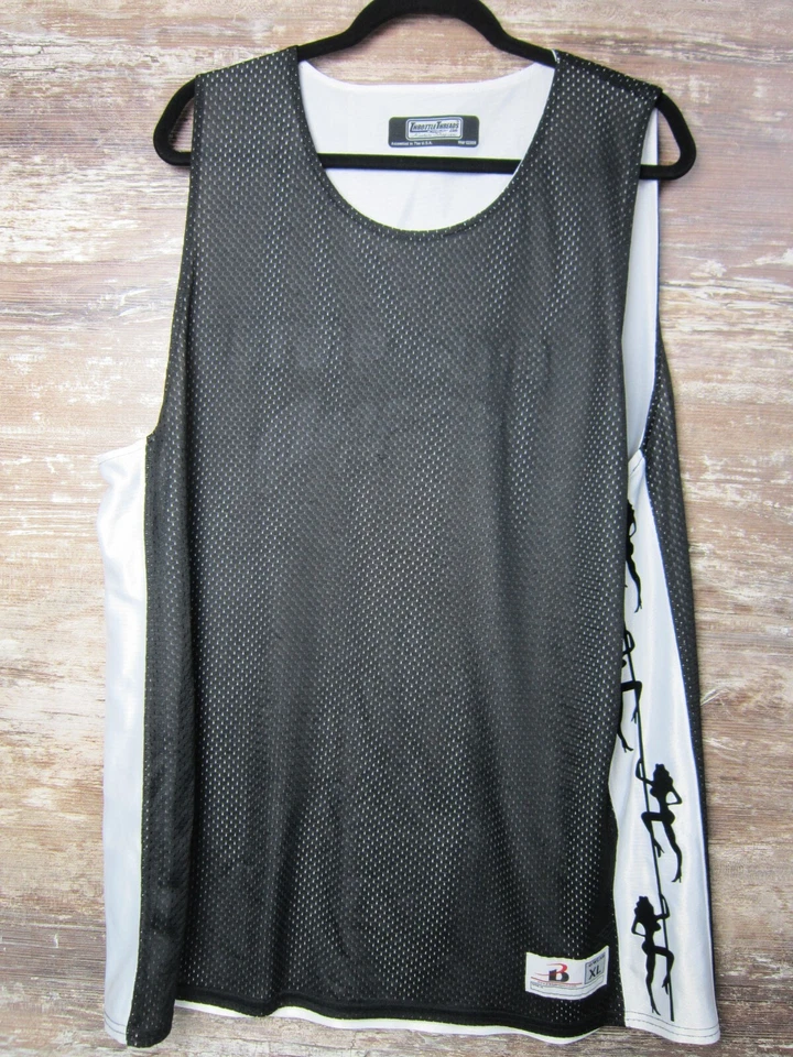 Camiseta sin mangas Throttle Threads para hombre XLarge negra Jersey Foto 1 de 4