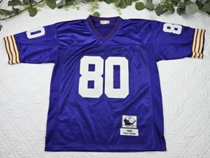 VTG Mitchell & Ness Vikings Cris Carter Jersey Size 48 Made in Korea NFL Jersey - Picture 1 of 8
