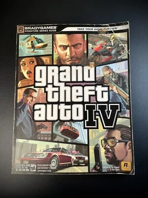 Grand Theft Auto IV Brady Signature 4 Player Strategy Guide Xbox 360 - Image 1 of 2